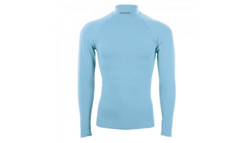 TURQUOISE FLUOR SHIRT TURTLE NECK (SEAMLESS )L/S